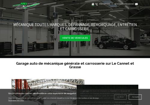 Garage auto pour réparation mécanique automobile sur Grasse et Le Cannet 06  - RG Auto 06