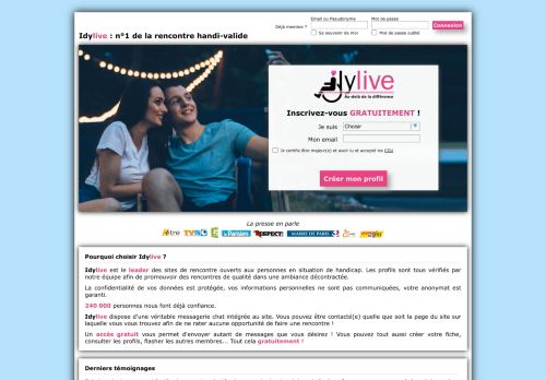 Idylive | Avis Site